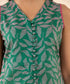 Women's Unstitched Lawn Printed Green 3 Piece Suit